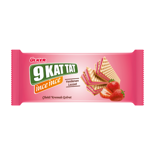 Ülker 9 Kat Tat Çilekli 114g