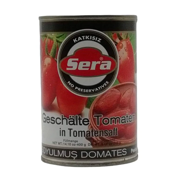 Peeled Tomatos In Tomato Juice 400g