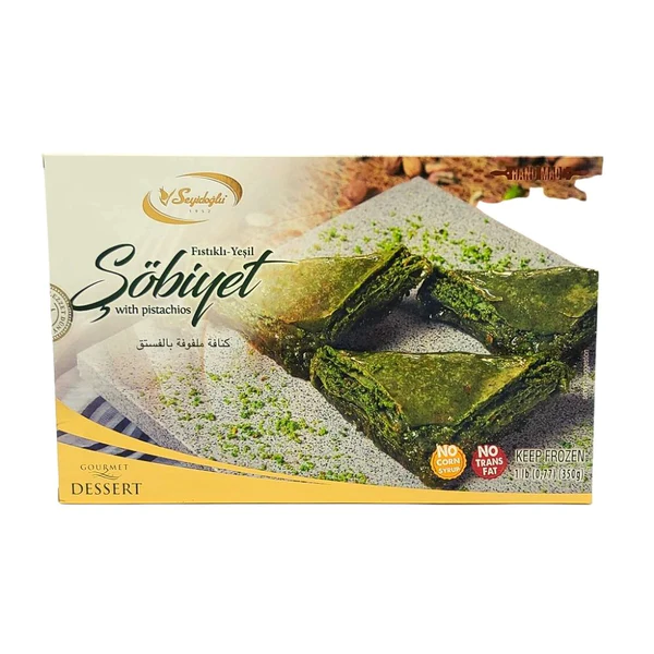 Seyidoglu Fistikli Sobiyet With Pistachio