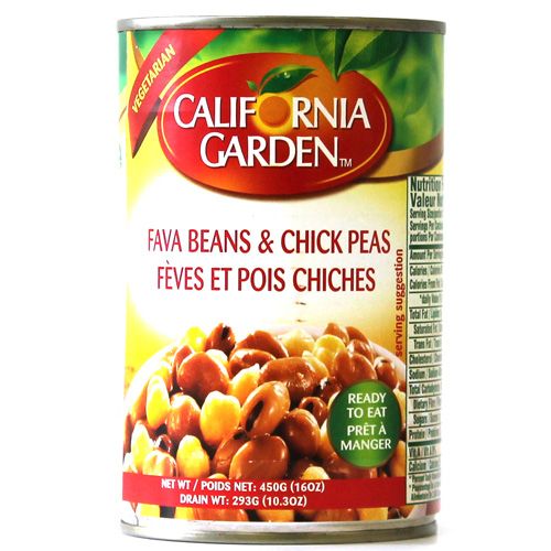 Fava Beans & Chick Peas 450g
