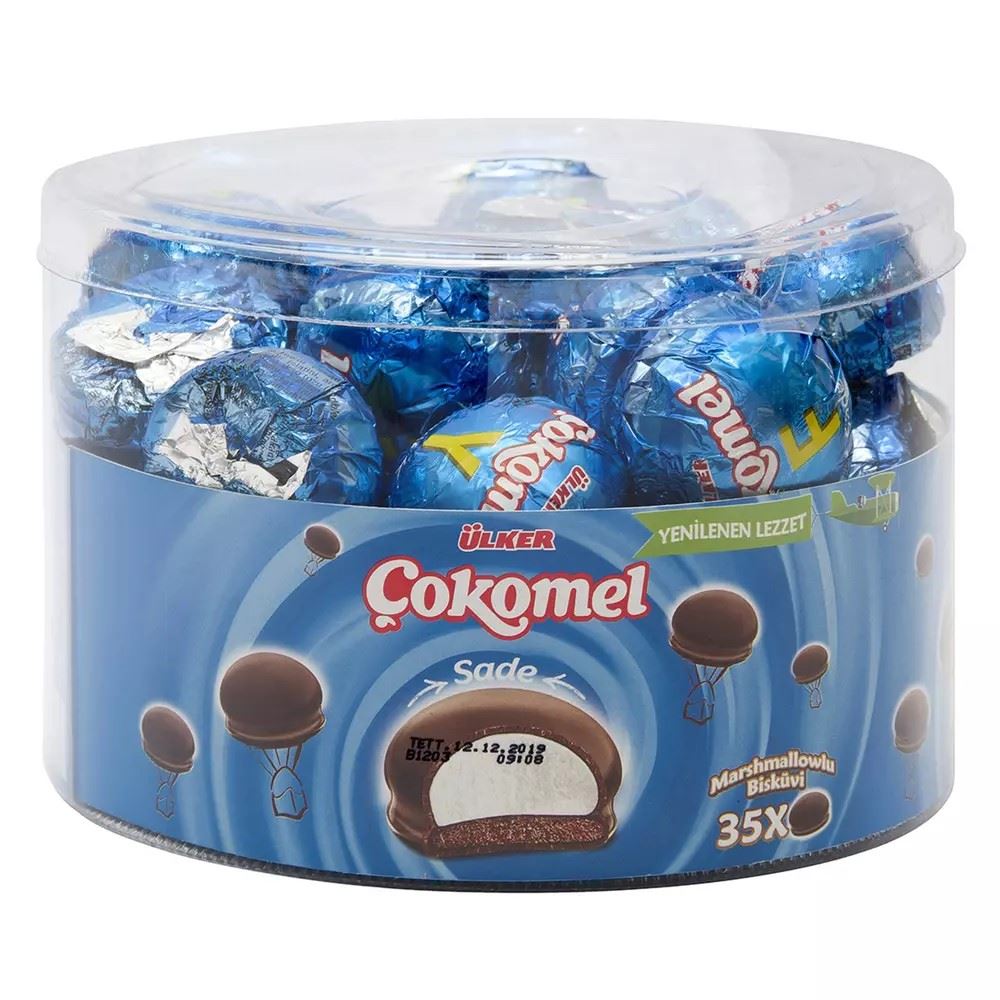 Cokomel Plain Marshmallow 35 Pack 12 Gr