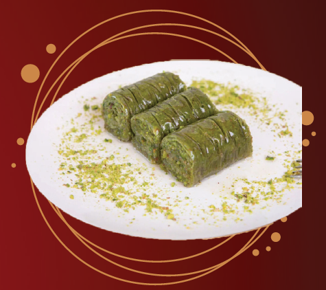 Pistachio Roll (3 Pcs)