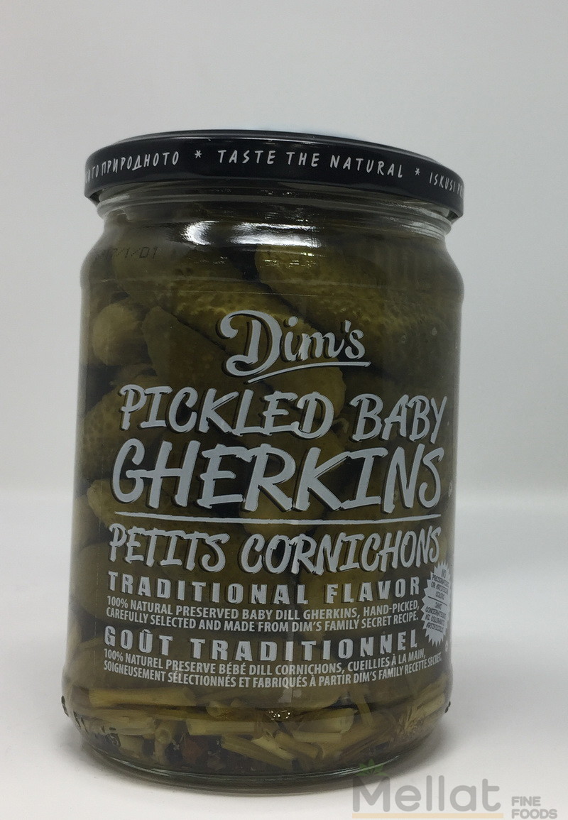 Dim’s Pickled Baby Gherkins