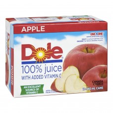 Dole 100% Apple Juice 340mlx12pcs