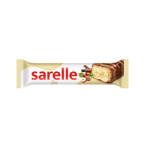 Sarelle Duo Sütlü Çikolata Kaplı Fındık Gofret 33 G