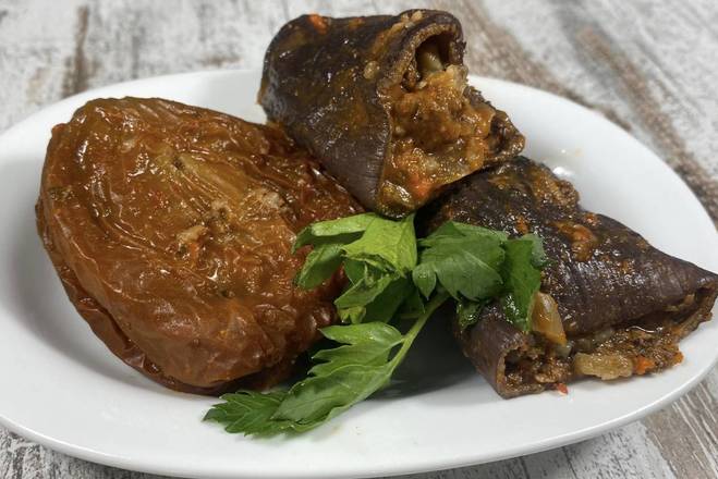 Stuffed Dried Pepper/ Eggplant
