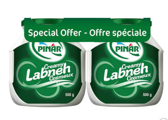 Pınar Labneh Special Offer 2x500 Gr