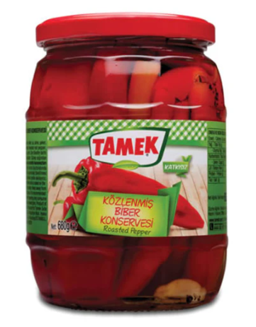 Tartamek Közlenmiş. Kırmızı Biber 400g
