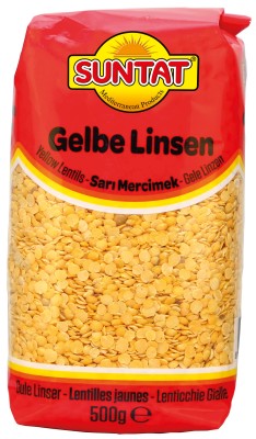 Yellow Lentils 500gr