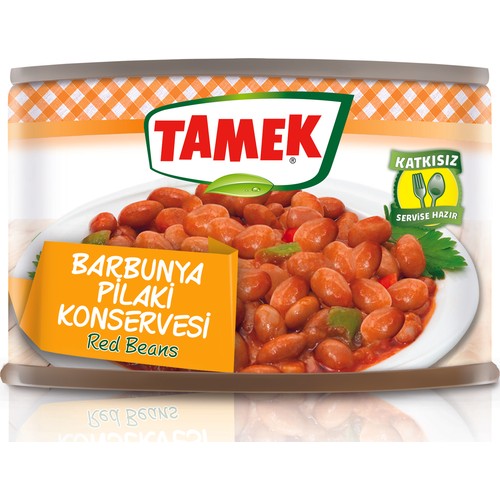 Tamek Red Kidney Bean Pilaki 400 G / Tamek Kırmızı Barbunya Pilaki 400 G