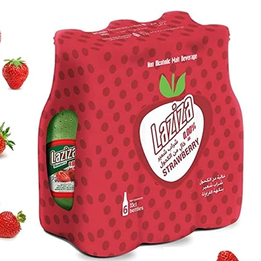 Laziza Strawberry Malt