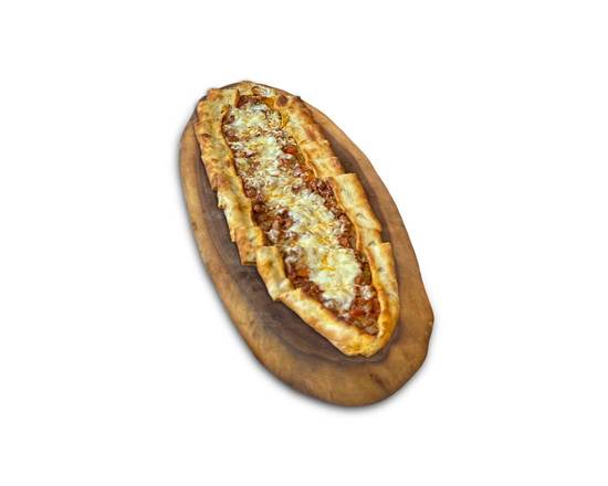 Diced Meat & Mozzarella Pide