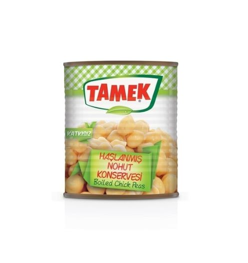 Tamek Boiled Chickpeas 800 G / Tamek Haşlanmış Nohut 800 G