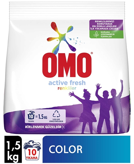 Omo - Active Fresh Renkliler 1.5kg