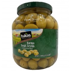 Tukaş Kırma Yeşil Zeytin 1000g