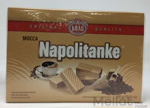 Kras Napolitanke Mocca Wafer With Coffee Filling 330gr