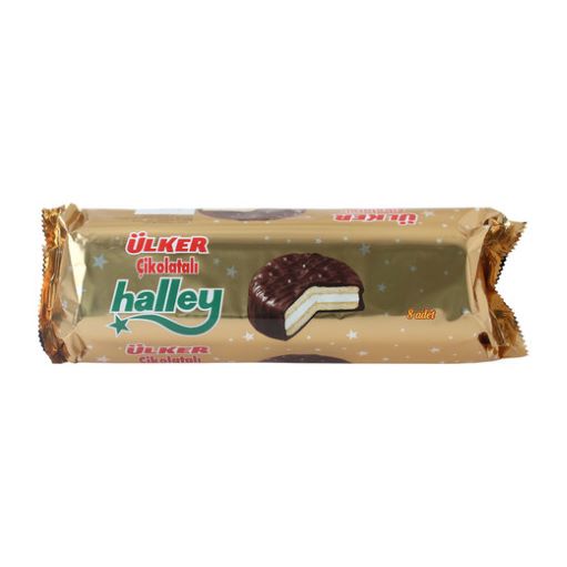 Ulker Halley Chocolate 8 Pieces 240 G / Ülker Halley Çikolata 8 Adet 240 G