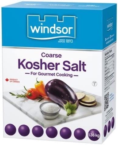 Windsor Coarse Kosher Salt 1.36kg