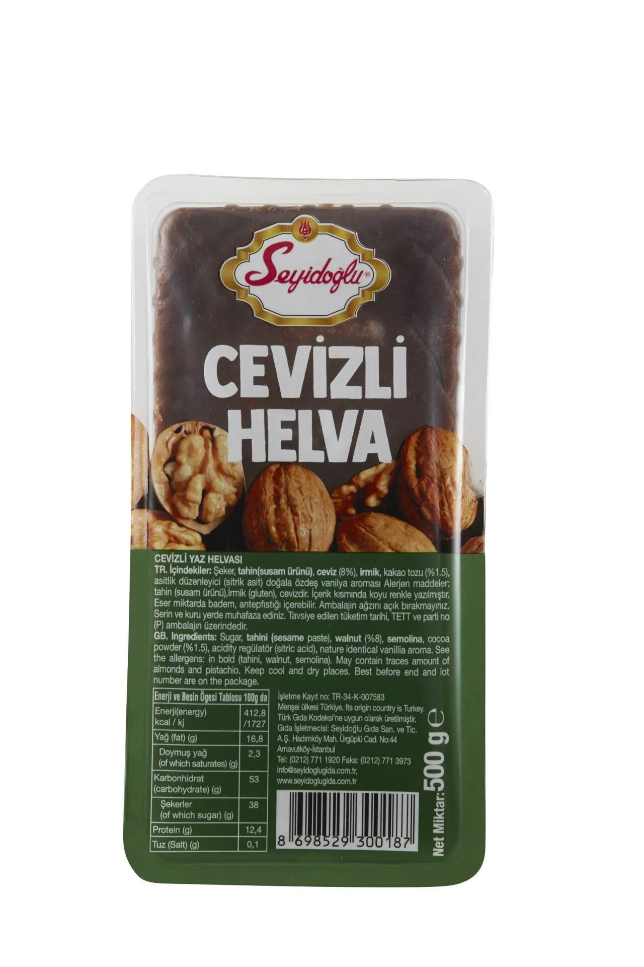 Halva With Walnut 500 Gr