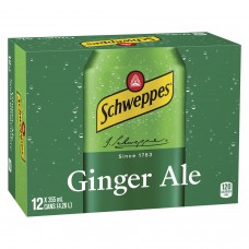Schweppes Ginger Ale 355ml 12 Adet