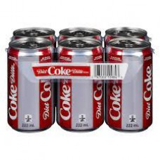 Cocacola Diet Coke Mini 222mlx6pcs