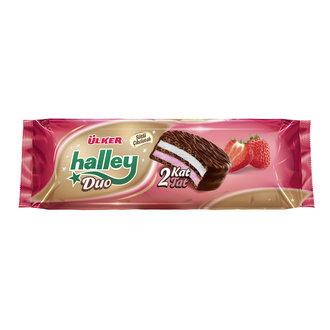 Sandwich Biscuits Strawberry (225 Gr)