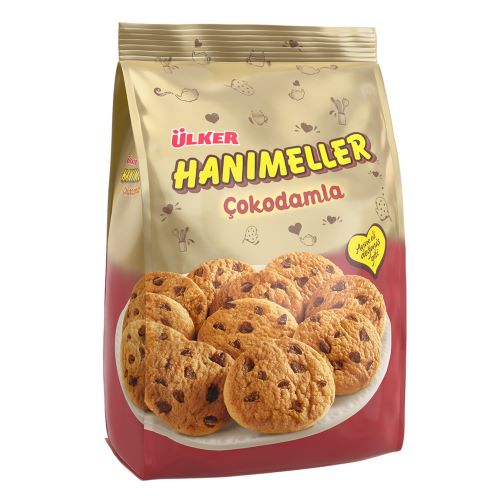 Ulker Hanimeller Chocolate Biscuits 150 G / Ülker Hanımeller Çokodamlalı Bisküvi 150 G