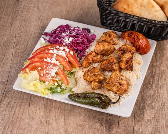 Chicken Shish/skewer Plate