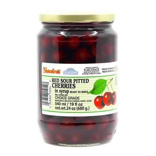 Red Sour Pitted Cherries 680g