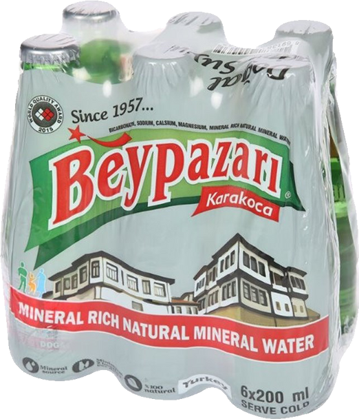 Beypazari Natural Mineral Rich Water 6x200ml (pack Of 6)