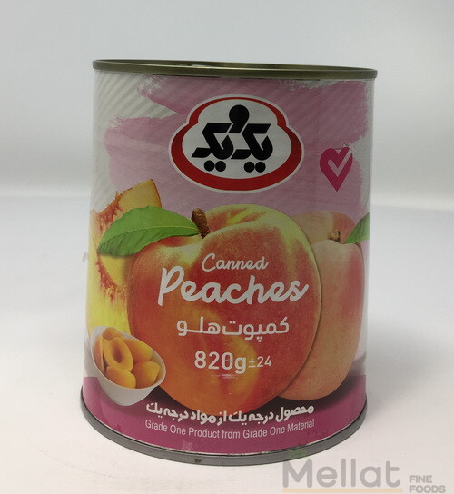 Canned Peaches 820gr