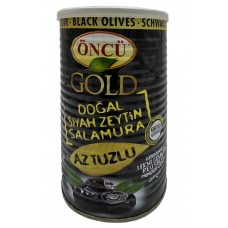 Öncü Gold Doğal Siyah Zeytin Az Tuzlu Xl-l 800g
