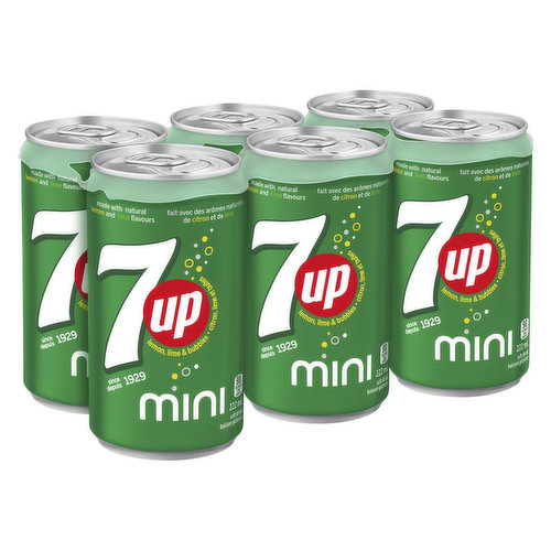 7 Up Mini 222mlx6pcs