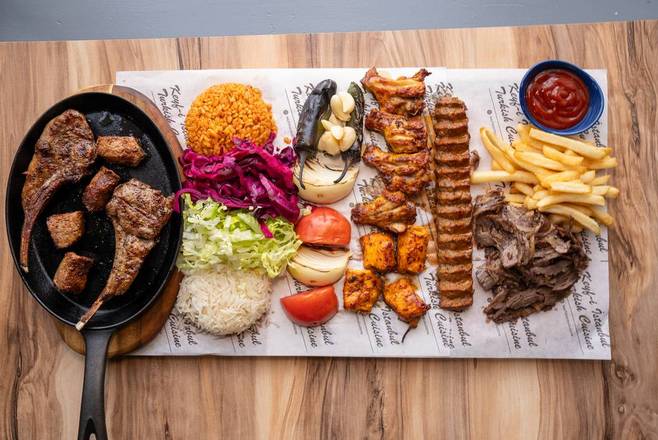 Mix Kebab Platter (for 2 People)