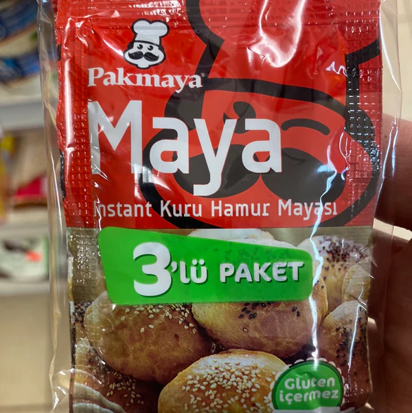Pakmaya Instan Dry Yeast 3 Pouches