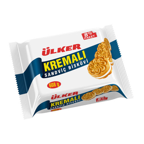 Cream Sandwich Biscuits 61gr 8 Pack