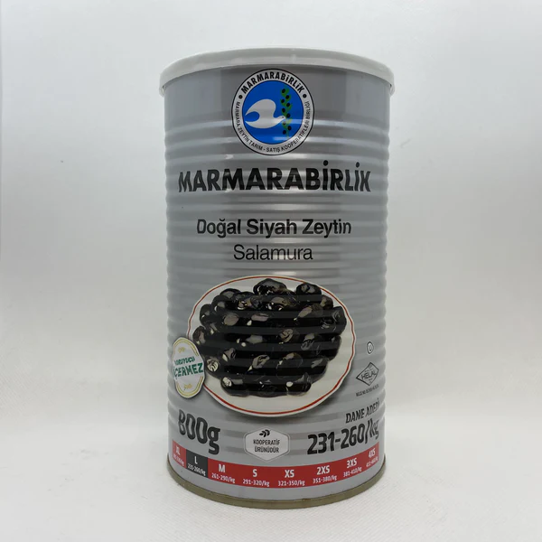 Doğal Siyah Zeytin Salamura