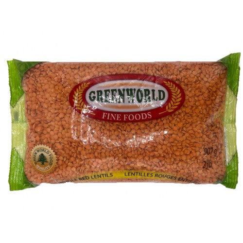 Greenworld Kırmızı Mercimek 907g