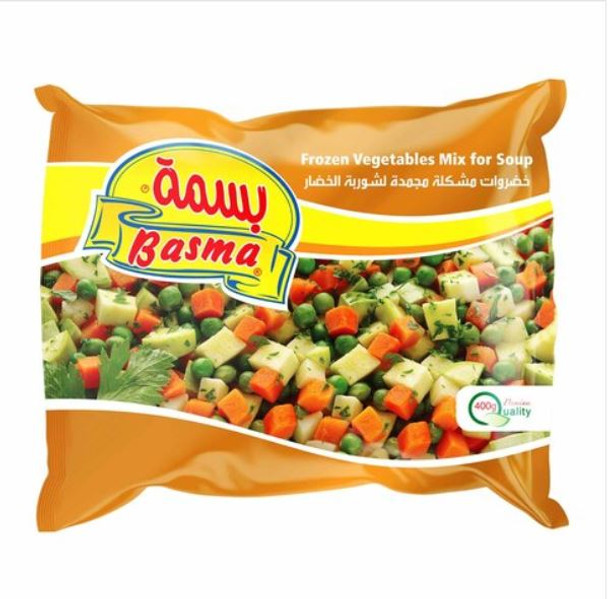 Basma Frozen Vegetable Mix For Soup 400g