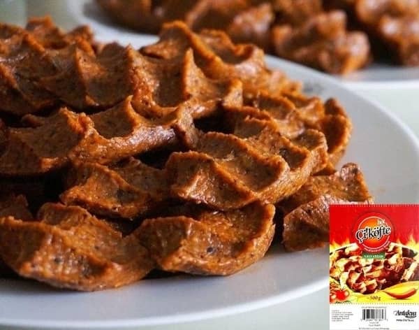 Antakya Hot Cig Kofte 1000 G /antakya Acılı Çiğköfte Sıkımlanmış 1000 G