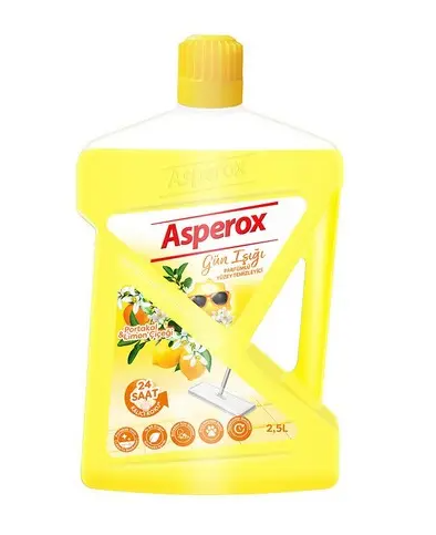 Asperox Surface Cleaner -orange & Lemon- Blossmos Yellow 2.5 L