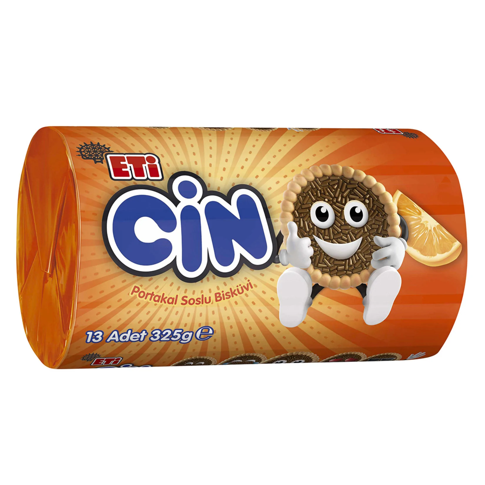 Cin Orange Filled Biscuits 13 Pack 325 Gr