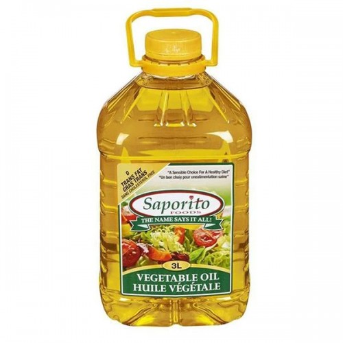 Saporito Vegetable Oil 3l