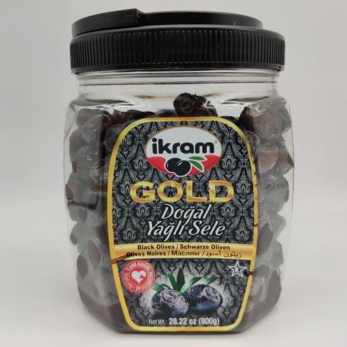 Ikram - Black Olives Gold 800gr