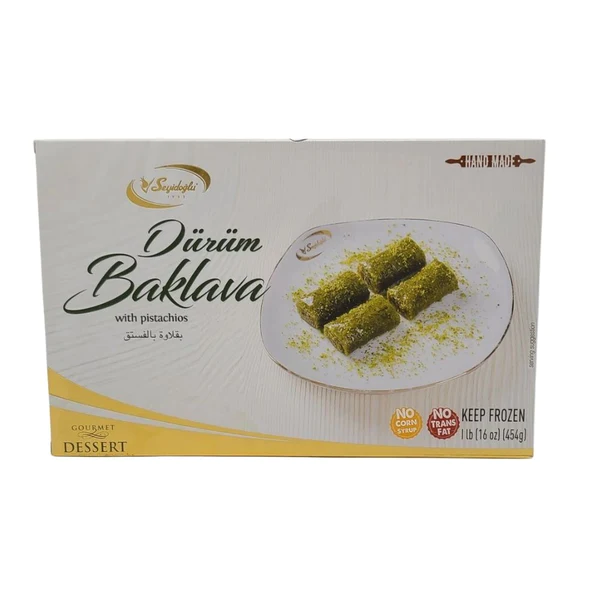 Seyidoglu Durum Baklava With Pistachio