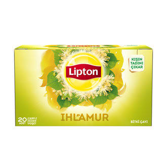 Lipton Linden Tea 20 Tea Bags / Lipton Ihlamur Çayı 20 Poşet Çay