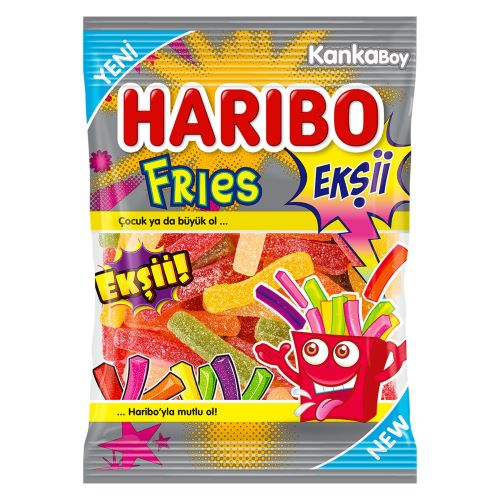 Haribo Ekşii Fries 70 G