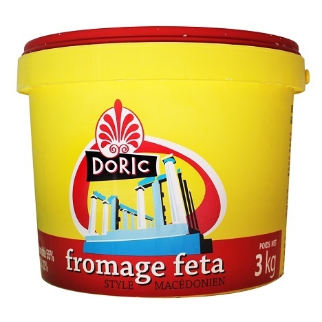 Doric Feta Cheese Macedonian Style 3 Kg