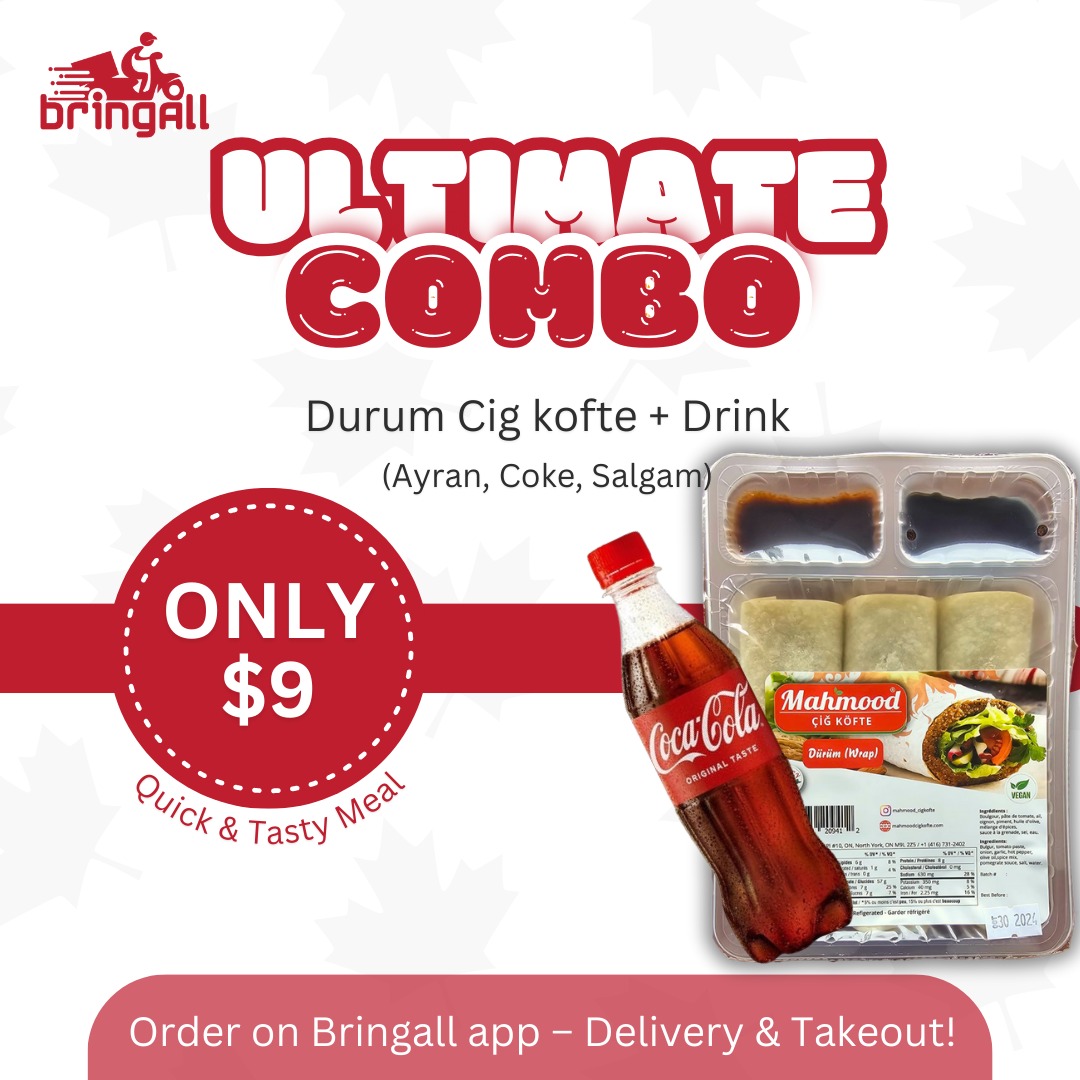 400gr Durum Cig Kofte + Dring