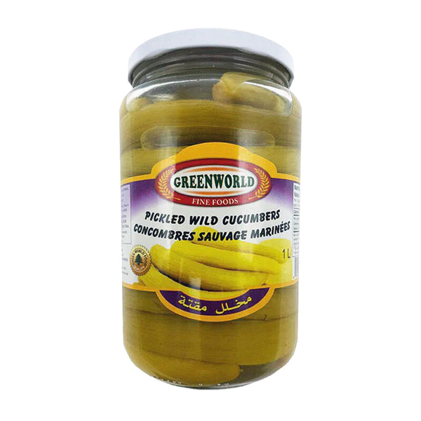 Greenworld Pickled Cucumbers 1l